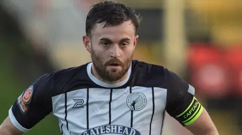 Regan Booty in action for Gateshead