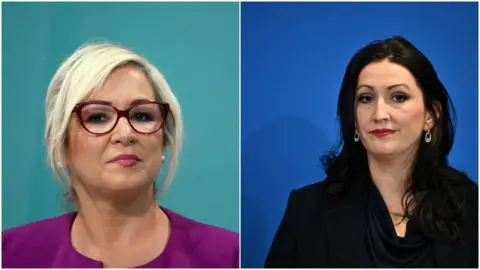 Getty Images Michelle O'Neill and Emma Little Pengelly
