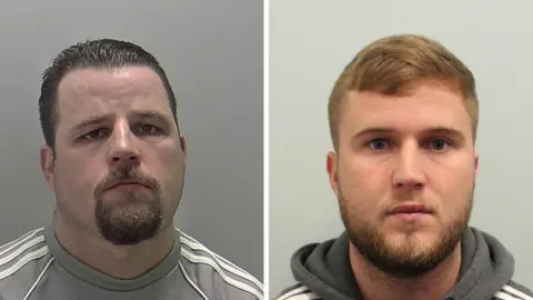 Warwickshire Police Mug shots of Anthony and William McDonagh 