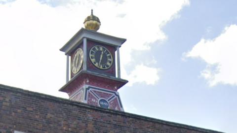 Clock at the Museum of Iron
