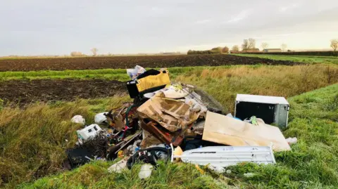 Getty dumped rubbish