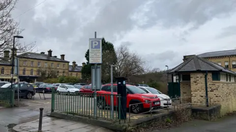 BBC Caroline Street car park in Saltaire