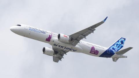 Airbus A321 jet