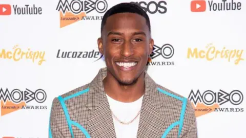 Getty Images Yung Filly arrives at the MOBO Awards 2022 at OVO Arena Wembley on November 30, 2022 in London, England