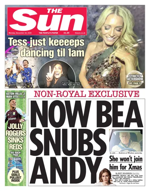  "Now Bea snubs Andy"