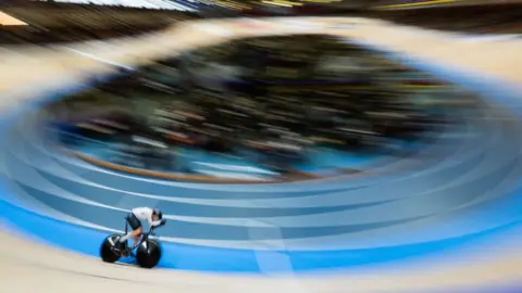 A generic shot of a velodrome