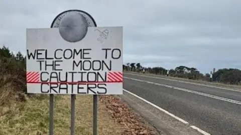 Facebook Joke sign in Caithness