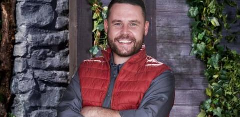 Danny Miller, as a contestant on ITV's I'm A Celebrity Get Me Out Of Here