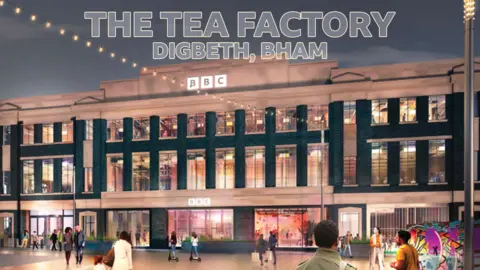 BBC Artist impression of building