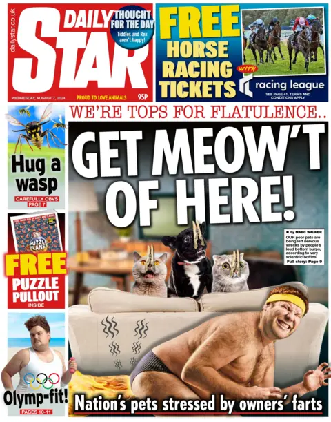 Daily Star: Get Meow't of here