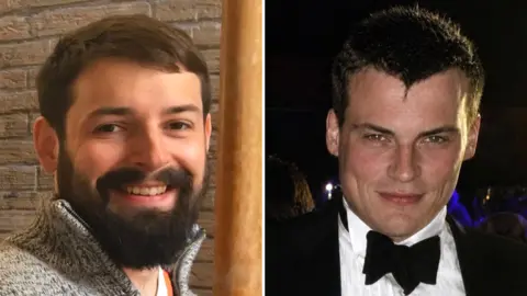 Kay Mason Billig A composite image shows Harold Mason on the left, who has a beard and dark hair, smiling towards the camera. On the right is Arthur Mason, who is wearing a suit and bow tie, smiling towards the camera.