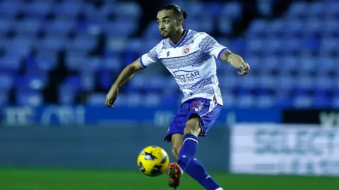 Randell Williams on the ball for Reading 