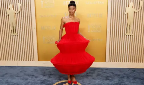 Getty Images Danielle Deadwyler attends the 31st Annual Screen Actors Guild Awards at Shrine Auditorium and Expo Hall on February 23, 2025 in Los Angeles, California