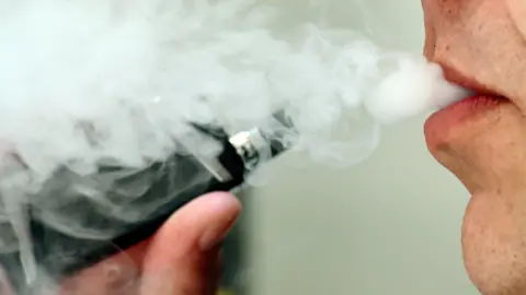 PA Man using a vape
