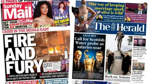 Scotland's papers: 1 March