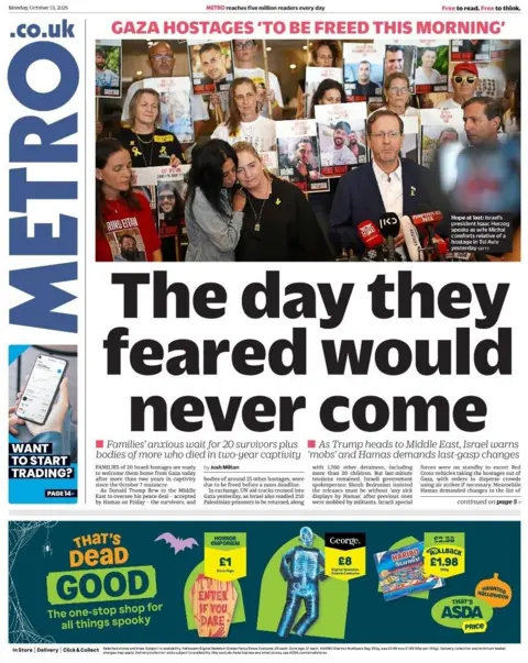  "The day they feared would never come".