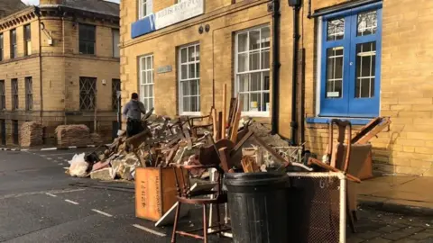 - Little Germany area being transformed into a film set for Six Triple Eight