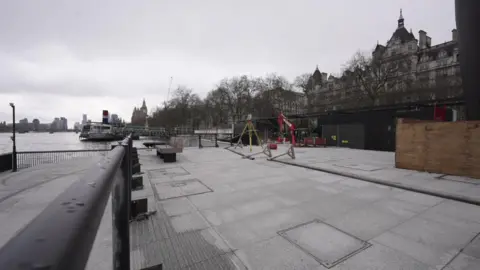 Open space along the river created for tideway project