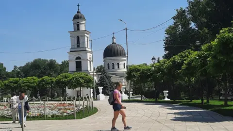 Petru Clej/BBC Metropolitan cathedral in Chisinau