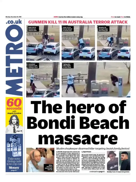 "The hero of Bondi Beach massacre".