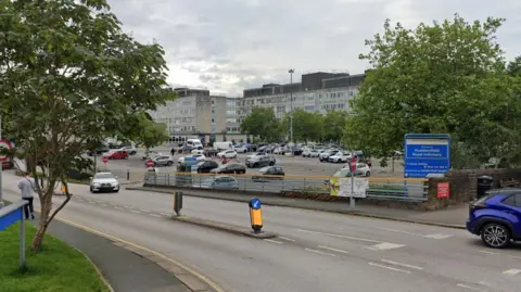 Google Exterior shot of Huddersfield Royal Infirmary