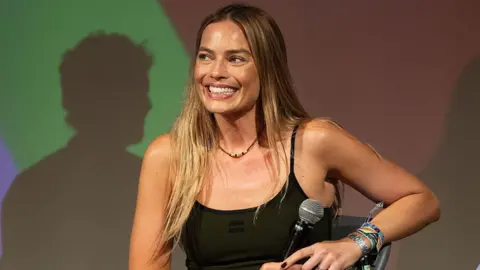 Getty Images Picture of Margot Robbie smiling