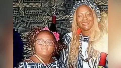 Other Alphonsine Dijako Leuga and her daughter Loraine Choulla came to the UK in 2014 from Italy

