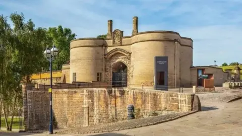 Exterior of Nottingham Castle