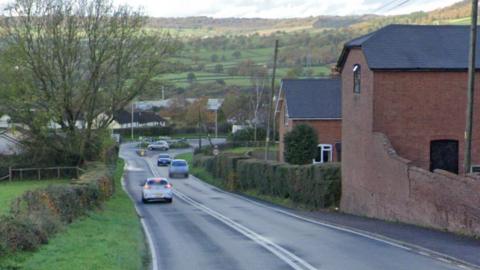 Sidmouth Road in Honiton