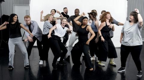Members of dance company Rambert