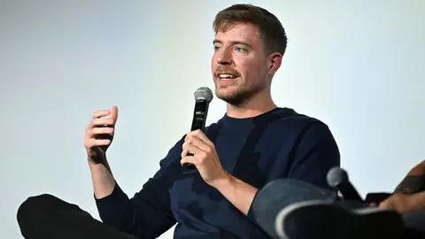 Las imágenes de Getty Mr. Beast se disparan en mayo de 2025