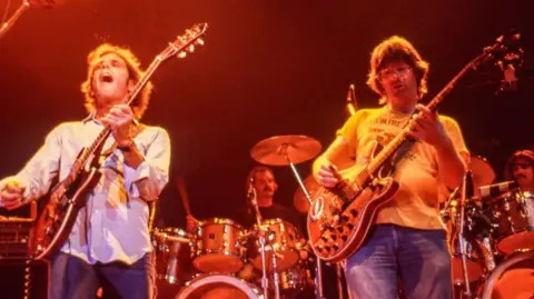 Getty Images The Grateful Dead perform at the Oakland Auditorium on August 4, 1979