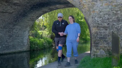 The Albion Foundation Canal walkers