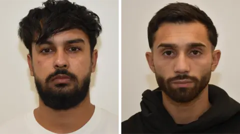 Met Police Police mugshots of Nandito Badea  and George Stana