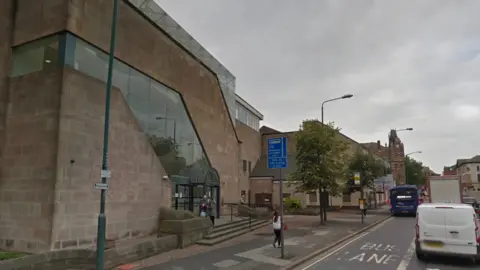 Google A stock image of Nottingham Crown Court in Canal Street, Nottingham