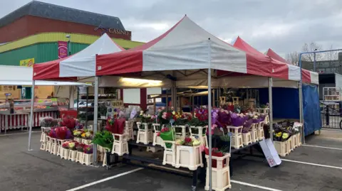 Tom Percival/BBC Northampton market