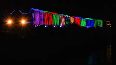 Scott Williams The Christmas Train of Lights