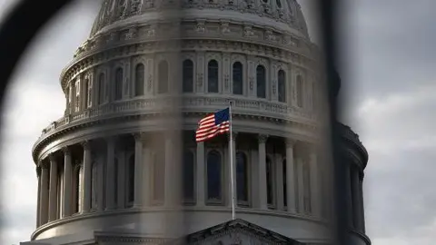 Getty Images The dome of the US Capitol