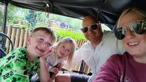 Helen Mortimer Helen Mortimer with her family