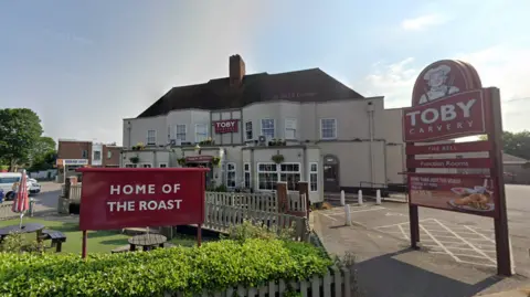 A general view of the Toby Carvery in Westcliff-on-Sea
