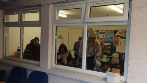 Kindness Angels Volunteers inside a pavilion