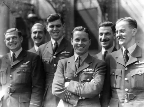 Getty Images Dambusters crew members