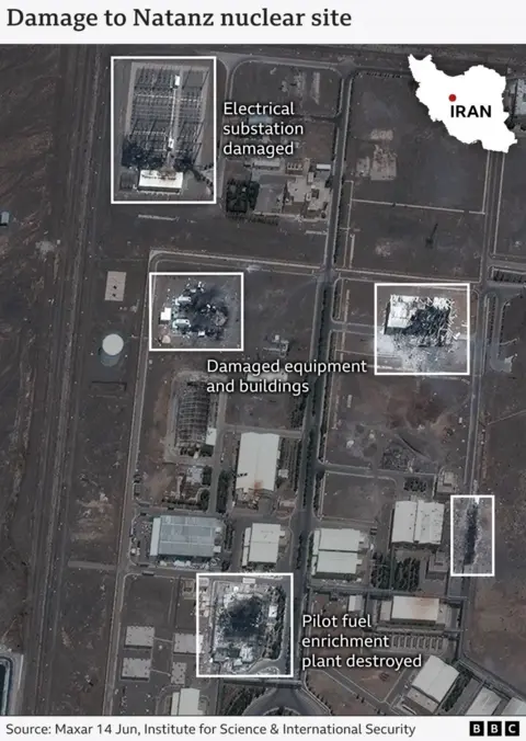 Damage to Natanz nuclear site