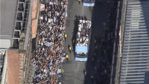 Manchester City Open top bus parade