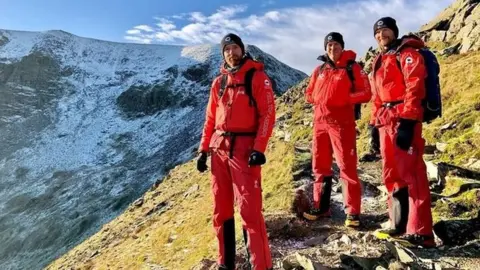 LDNPA Fell Top Assessors, Wes Hunter, Zac Poulton and Jon Bennett