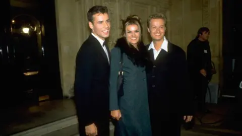 TV Times Richard Bacon and his Blue Peter co-presenters