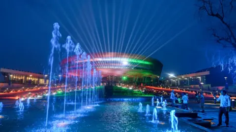 Getty Images The summit will take place in a newly built venue in Delhi