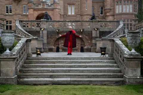 Getty Images Alan Cumming at Ardross Castle