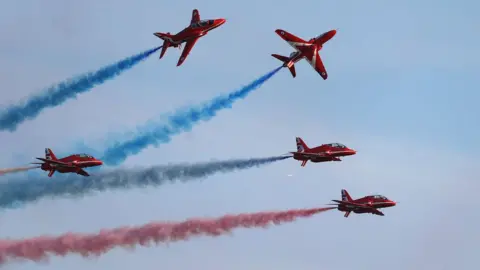 PA Media Red Arrows