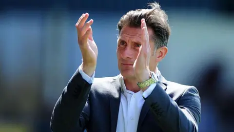 Dan Mullan (via Getty Images) Chris Hargreaves pictured clapping during a previous game